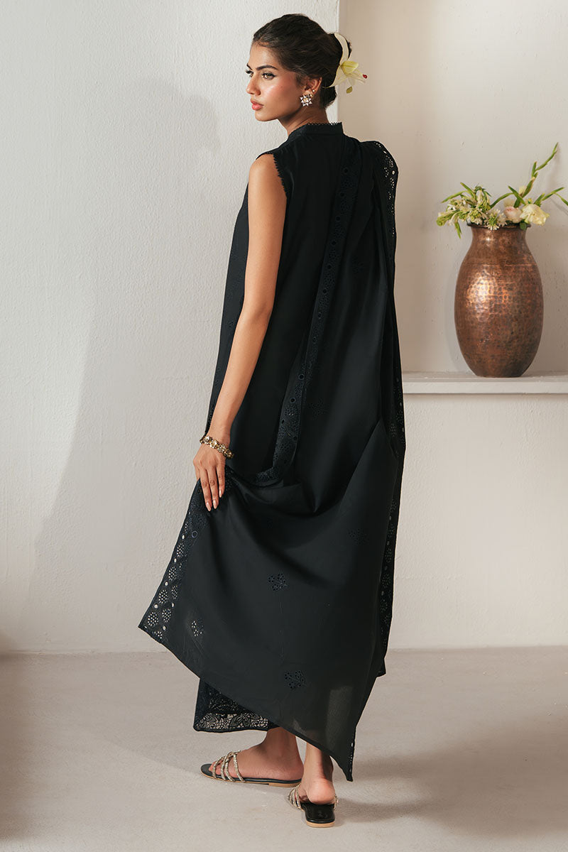 Cross Stitch - MIDNIGHT GLAM - CHIKANKARI - 3 Piece - Unstitched