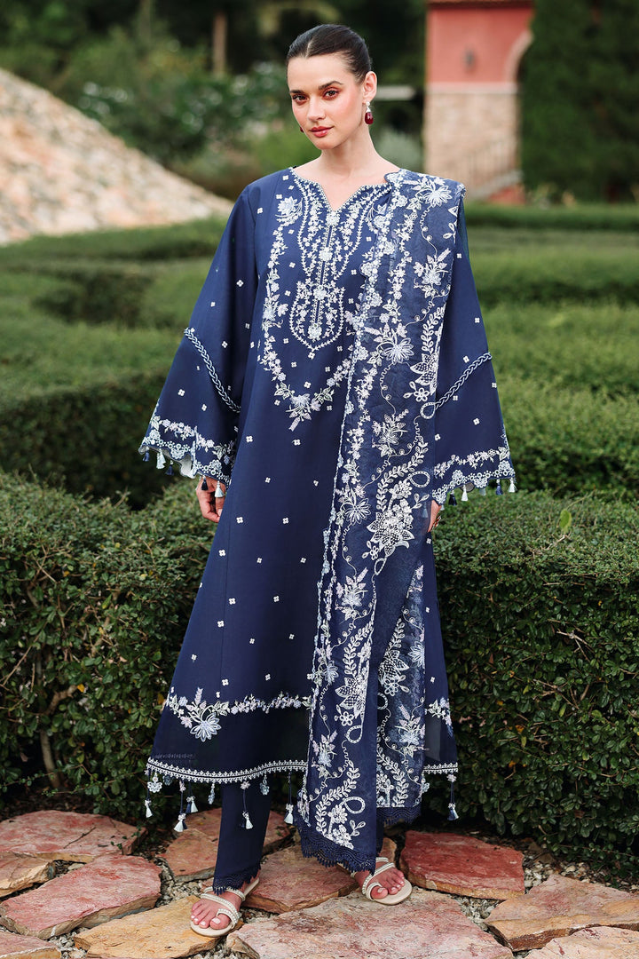 Cross Stitch - Midnight Aura Lawn Unstitch Suit For Women - 3 Piece