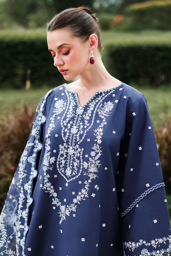 Cross Stitch - Midnight Aura Lawn Unstitch Suit For Women - 3 Piece
