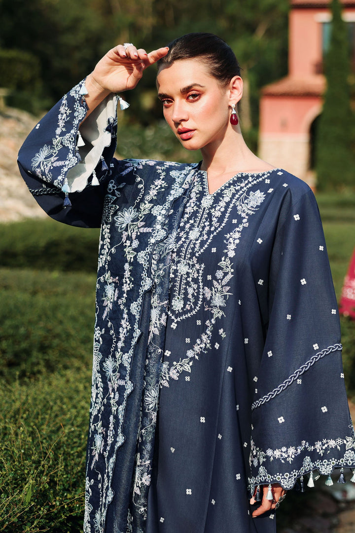 Cross Stitch - Midnight Aura Lawn Unstitch Suit For Women - 3 Piece