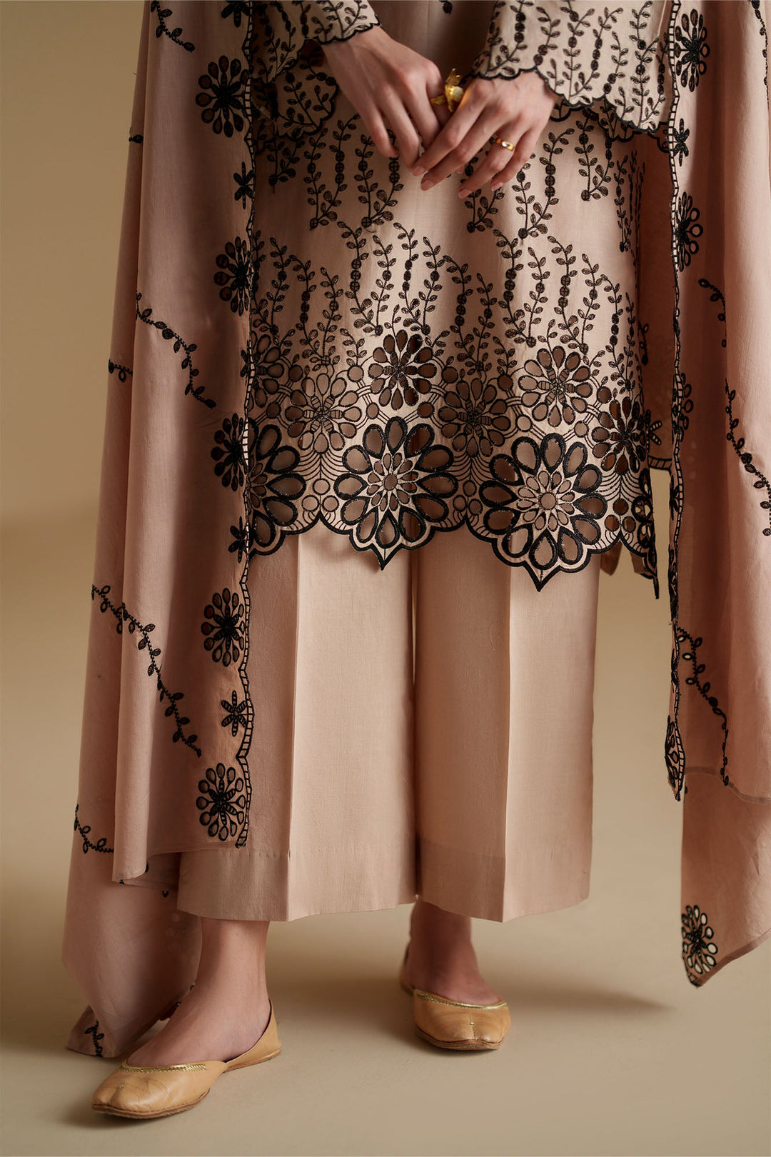 Cross Stitch - Ornate Dusk Chikankari Lawn Suit For Women - 3 Piece