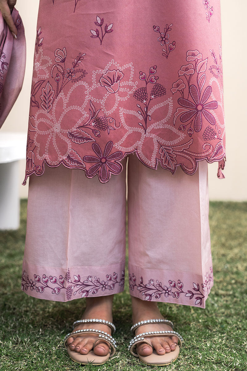 Cross Stitch - PINK SPLASH - Lawn - 3 Piece - Unstitch