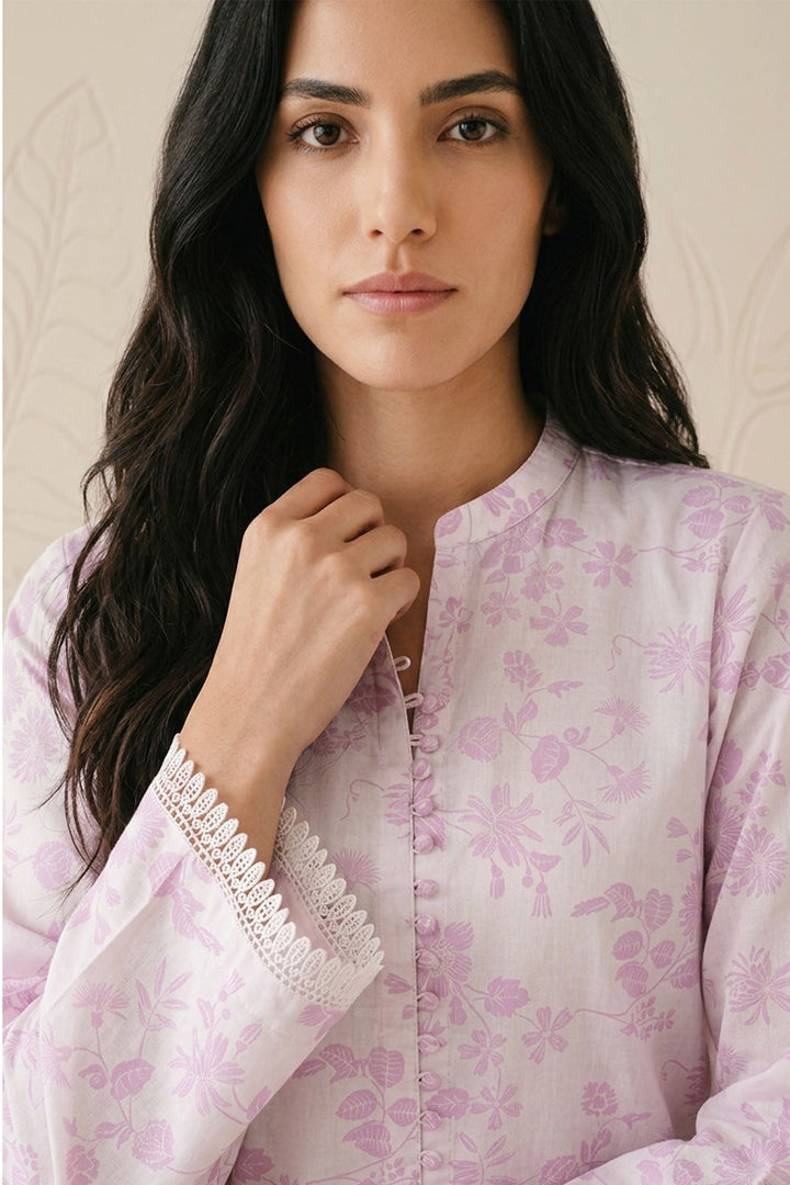 Cross Stitch - Pastel Palette Lawn Suit For Women - 2 Piece