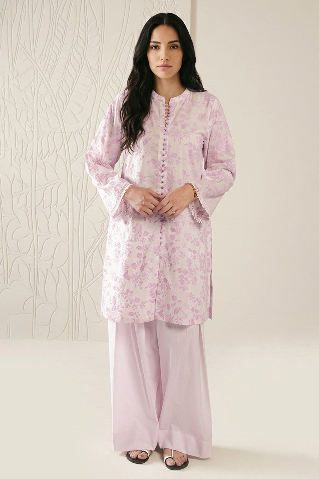 Cross Stitch - Pastel Palette Lawn Suit For Women - 2 Piece