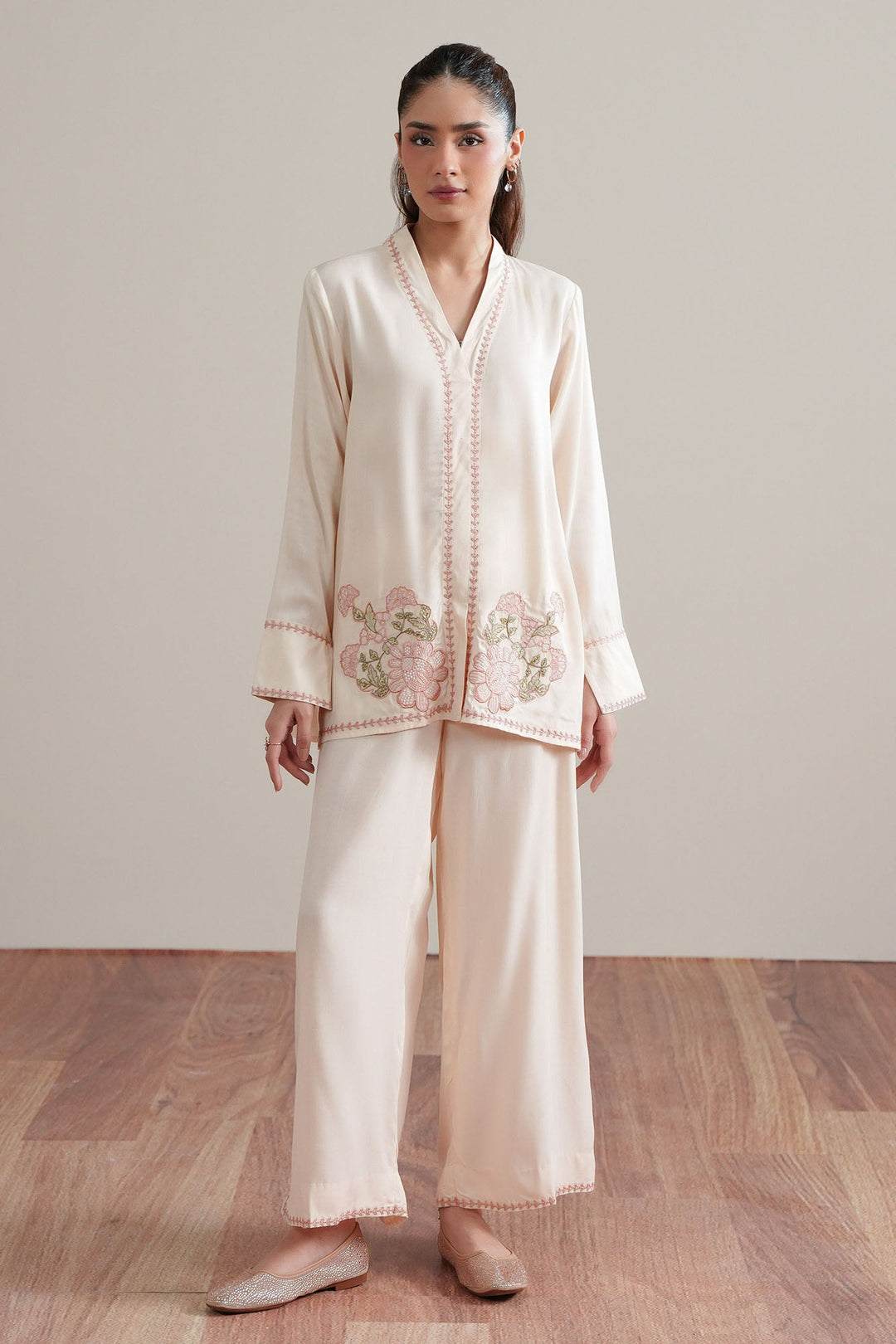 Cross Stitch Pink Haze 2 Piece Suit Pink