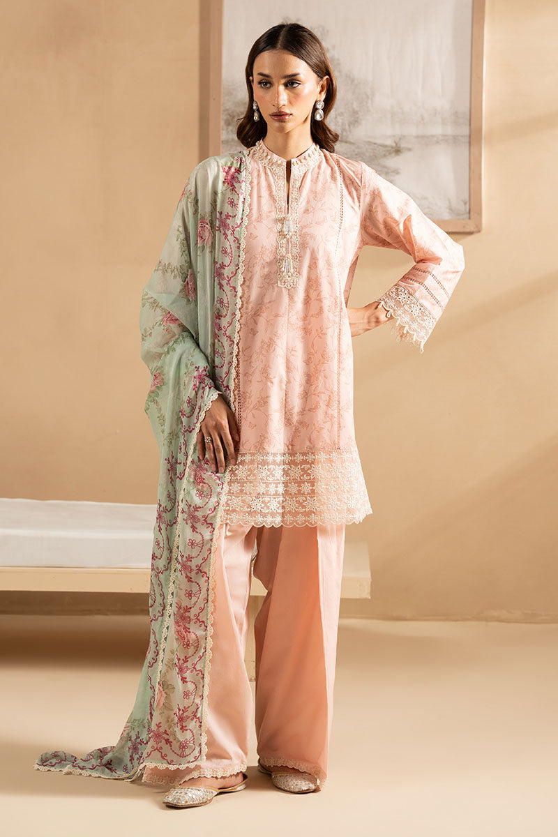 Cross Stitch - ROSE BLEND - Lawn - 3 Piece - Unstitched