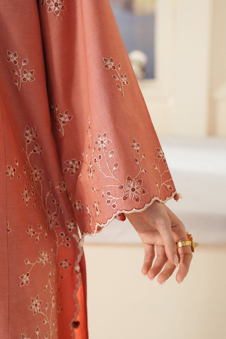 Cross Stitch - Rose Dawn Lawn Embroidered Suit For Women - 3 Piece