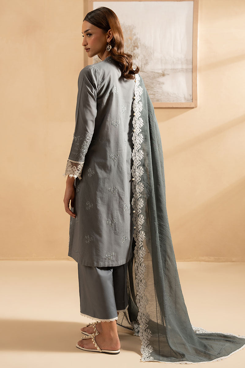 Cross Stitch - SOFT GRAPHITE - Lawn - 3 Piece - Unstitched