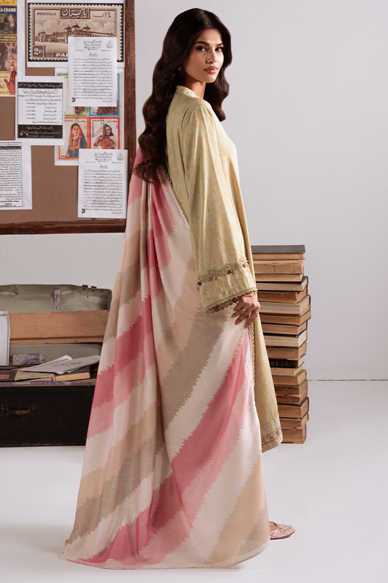 Cross Stitch - Sage Garland - Linen Printed Suit - 3 Piece - Unstitch