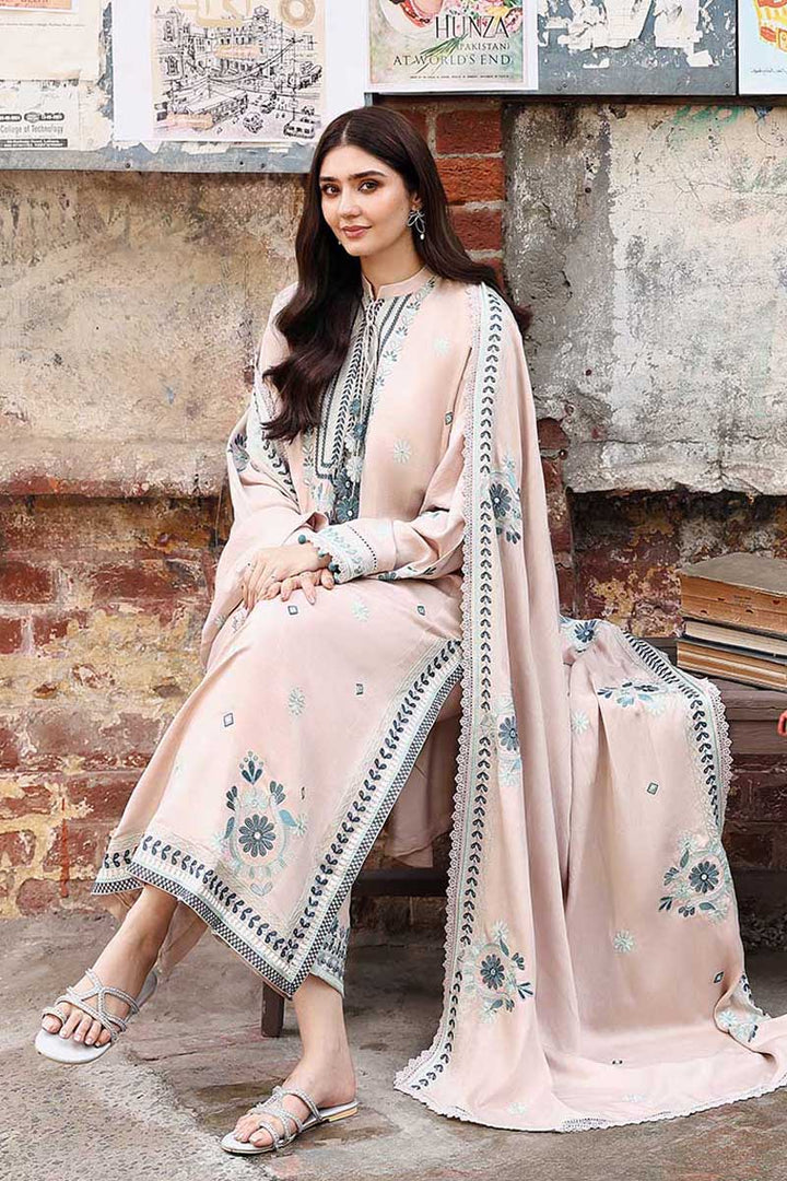 Cross Stitch - Subtle Maze - Marina Embroidered Suit - 3 Piece - Unstitch