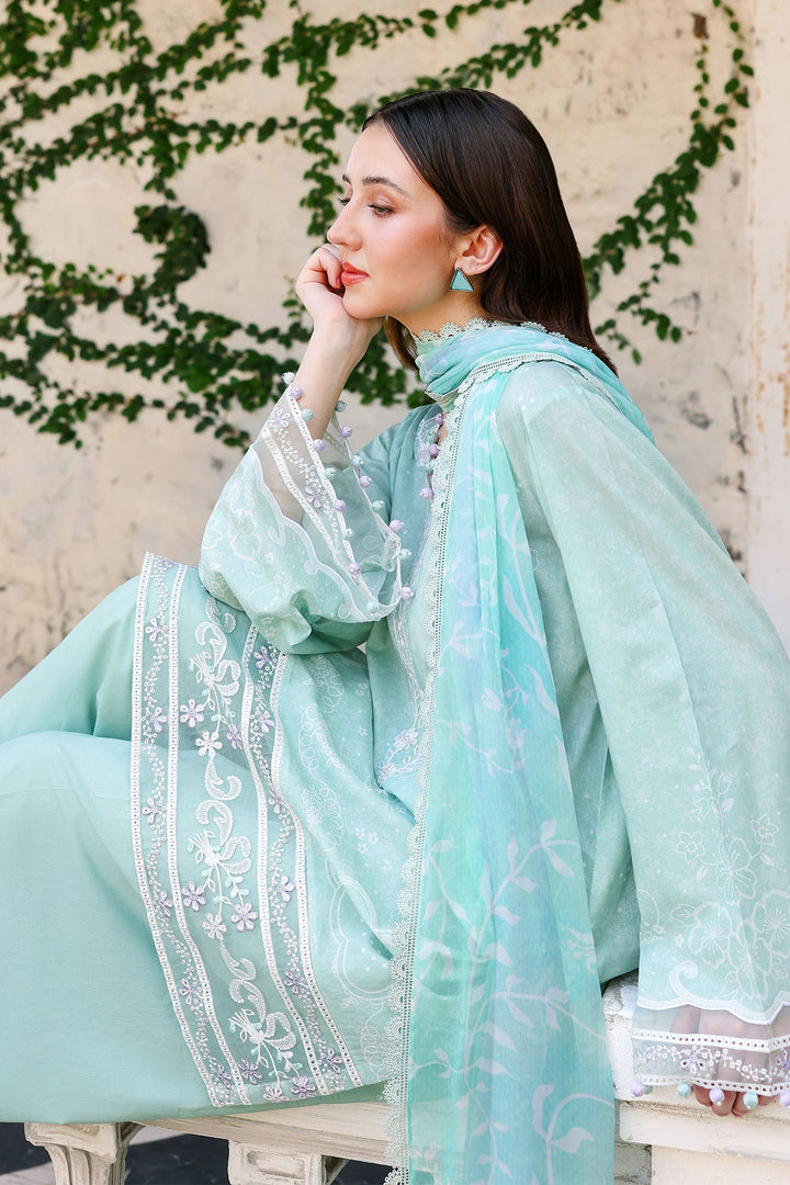 Cross Stitch - Summer Breeze Lawn Unstitch Suit For Women - 3 Piece