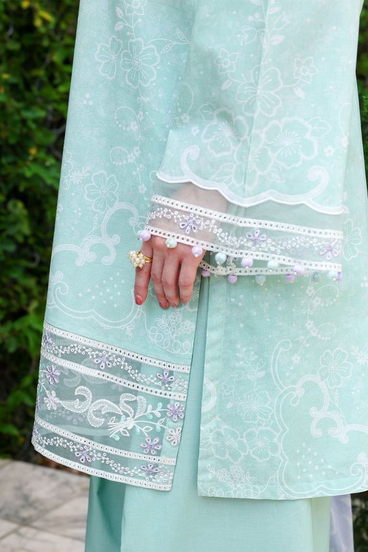 Cross Stitch - Summer Breeze Lawn Unstitch Suit For Women - 3 Piece