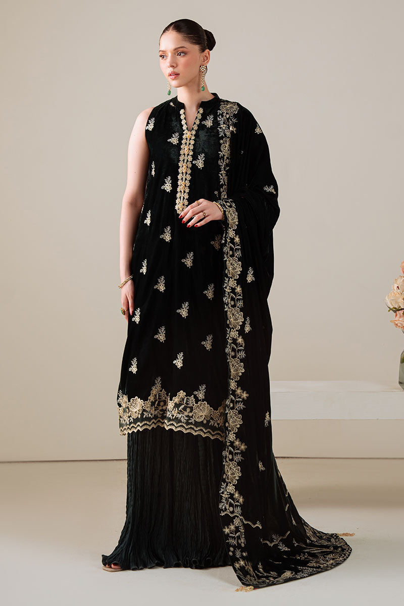 Cross Stitch - VERDANT SPELL - Chiffon - 3 Piece - Unstitched