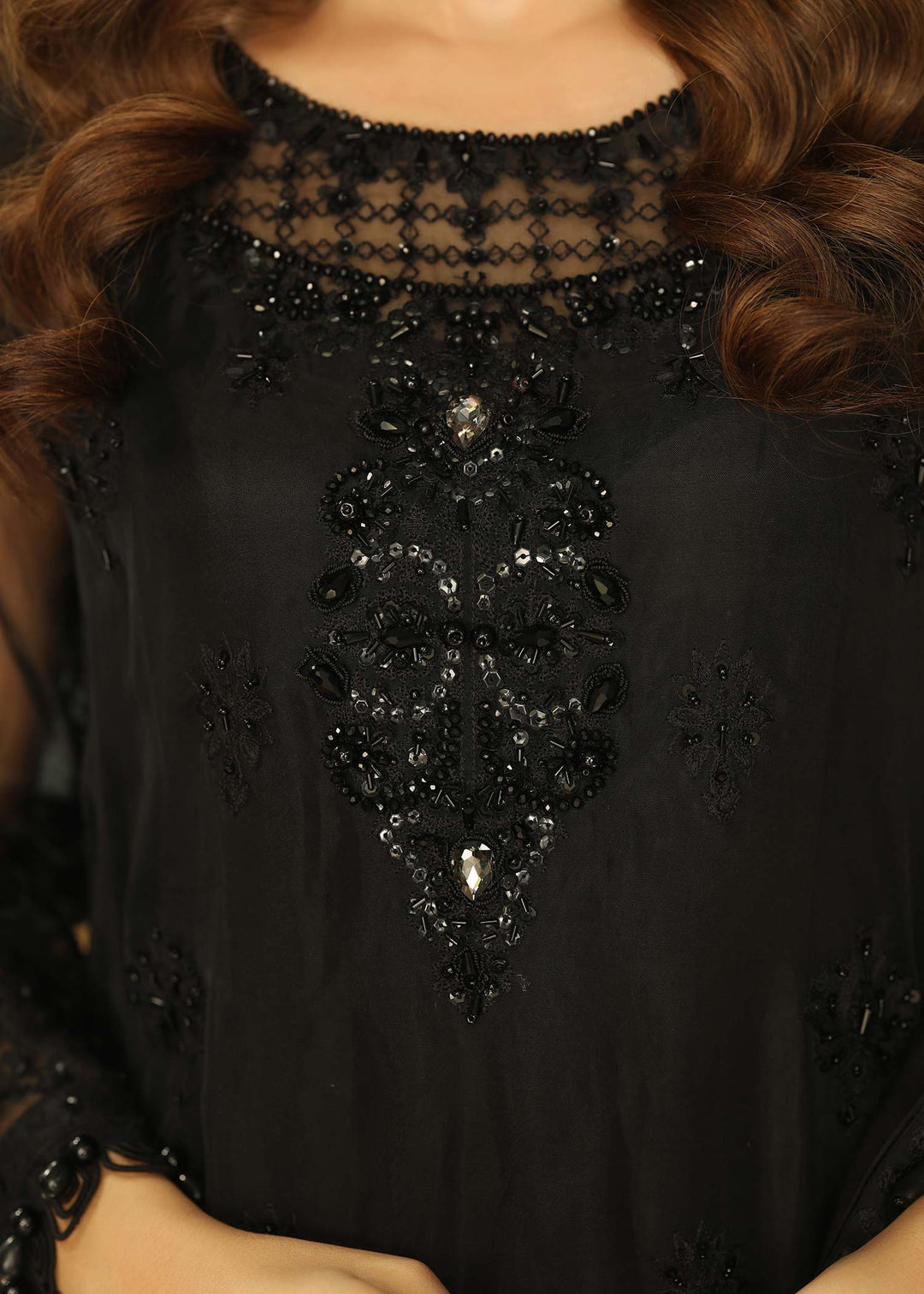 Laleen Kajal 3 Piece Suit Black