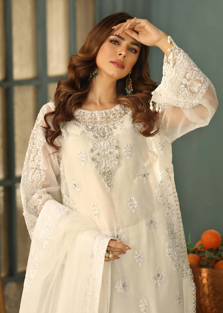 Laleen Suffi 3 Piece Suit White