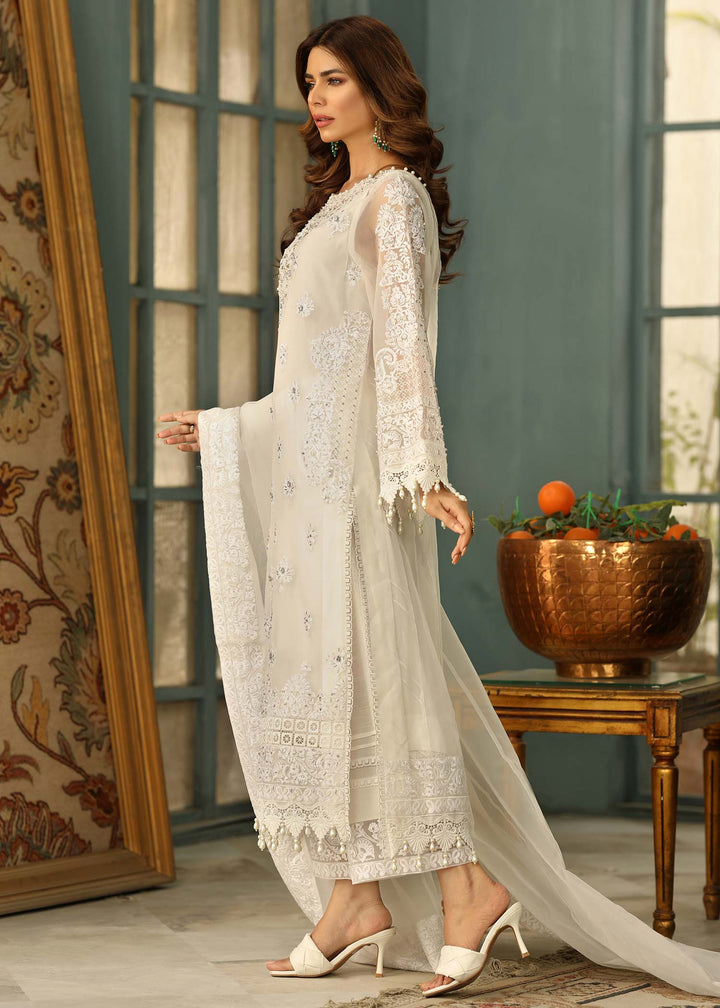 Laleen Suffi 3 Piece Suit White
