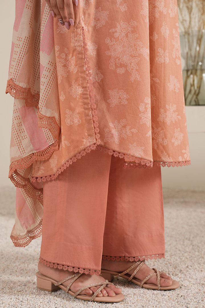 Cross Stitch - CORAL CRUSH - Lawn - 3 Piece - Unstitched