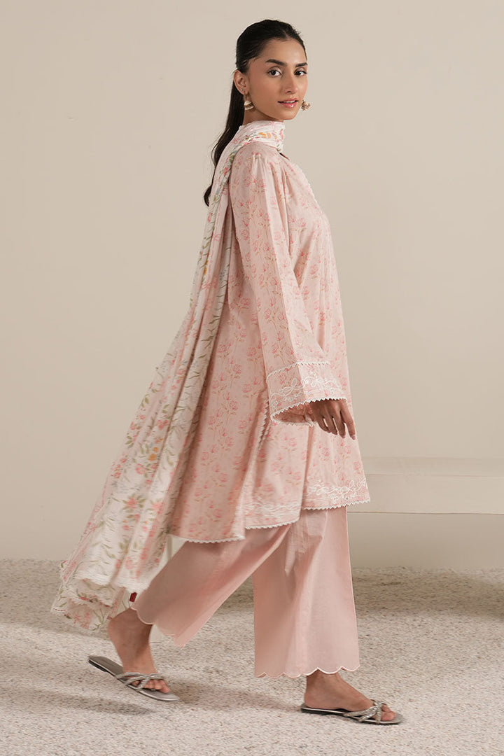 Cross Stitch - SERENE TALE - Lawn - 3 Piece - Unstitched