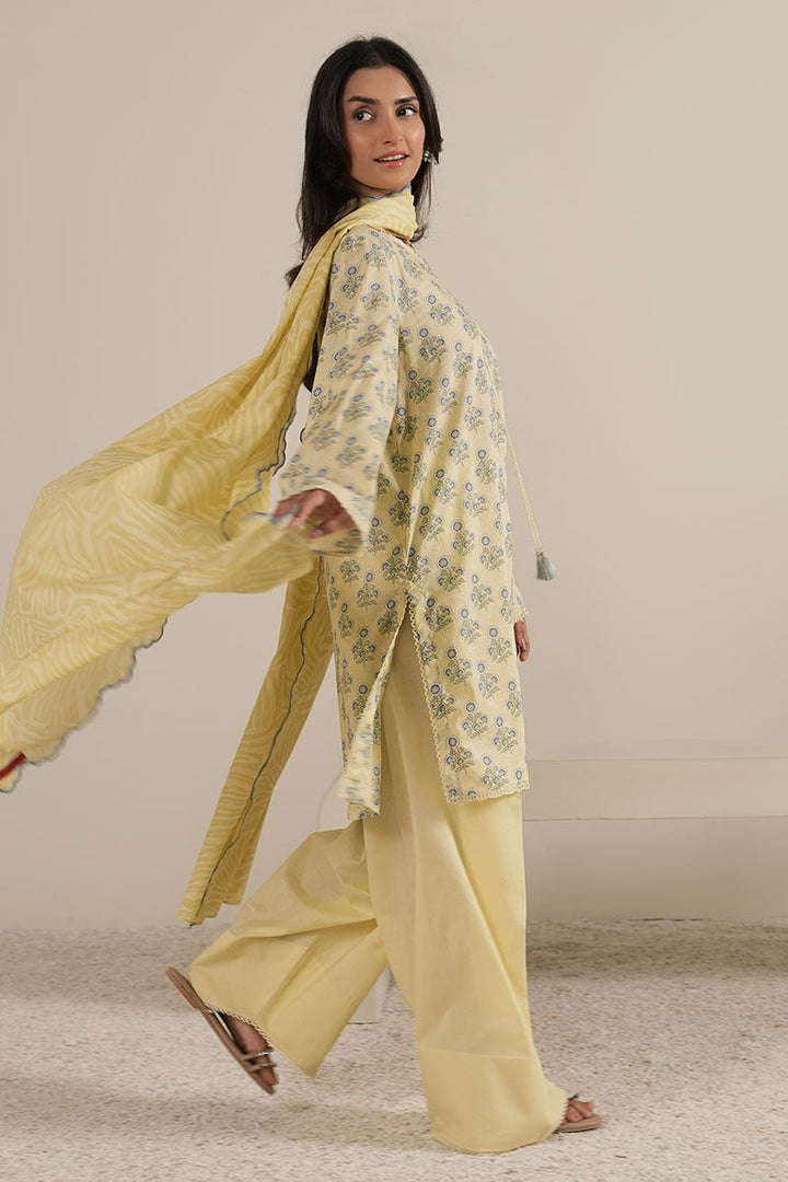 Cross Stitch - LEMON HAZE - Lawn - 3 Piece - Unstitched