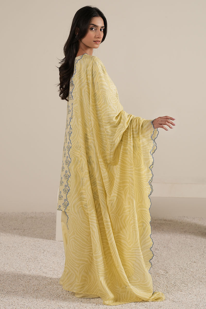 Cross Stitch - LEMON HAZE - Lawn - 3 Piece - Unstitched