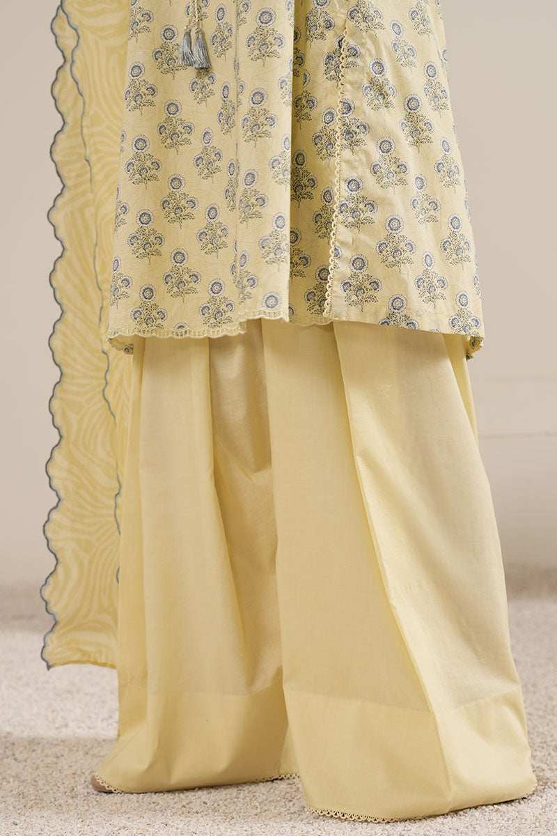 Cross Stitch - LEMON HAZE - Lawn - 3 Piece - Unstitched