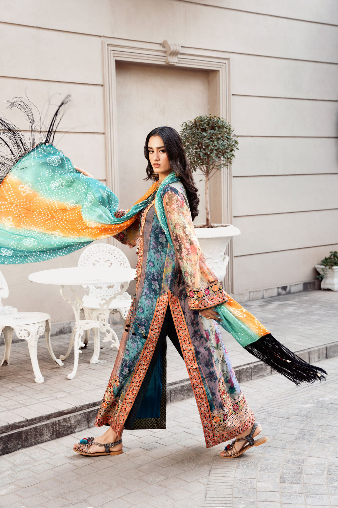 Nilofer Shahid - Sahira Suit For Women - 3 Piece