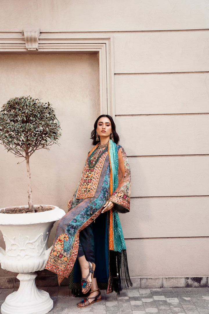 Nilofer Shahid - Sahira Suit For Women - 3 Piece