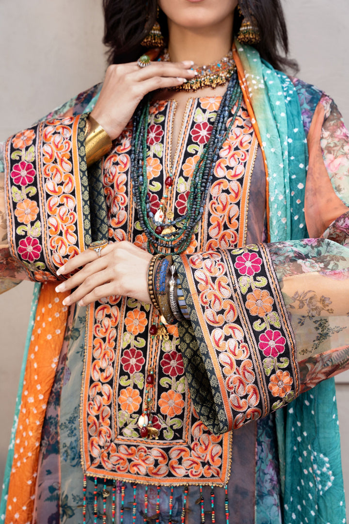 Nilofer Shahid - Sahira Suit For Women - 3 Piece