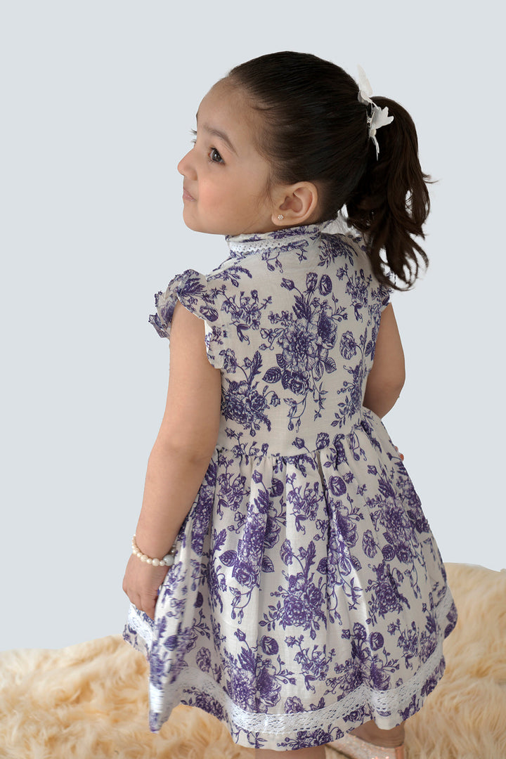 Hummingbirds - Lace & Lavender dress - Lawn Cotton - 1 Piece
