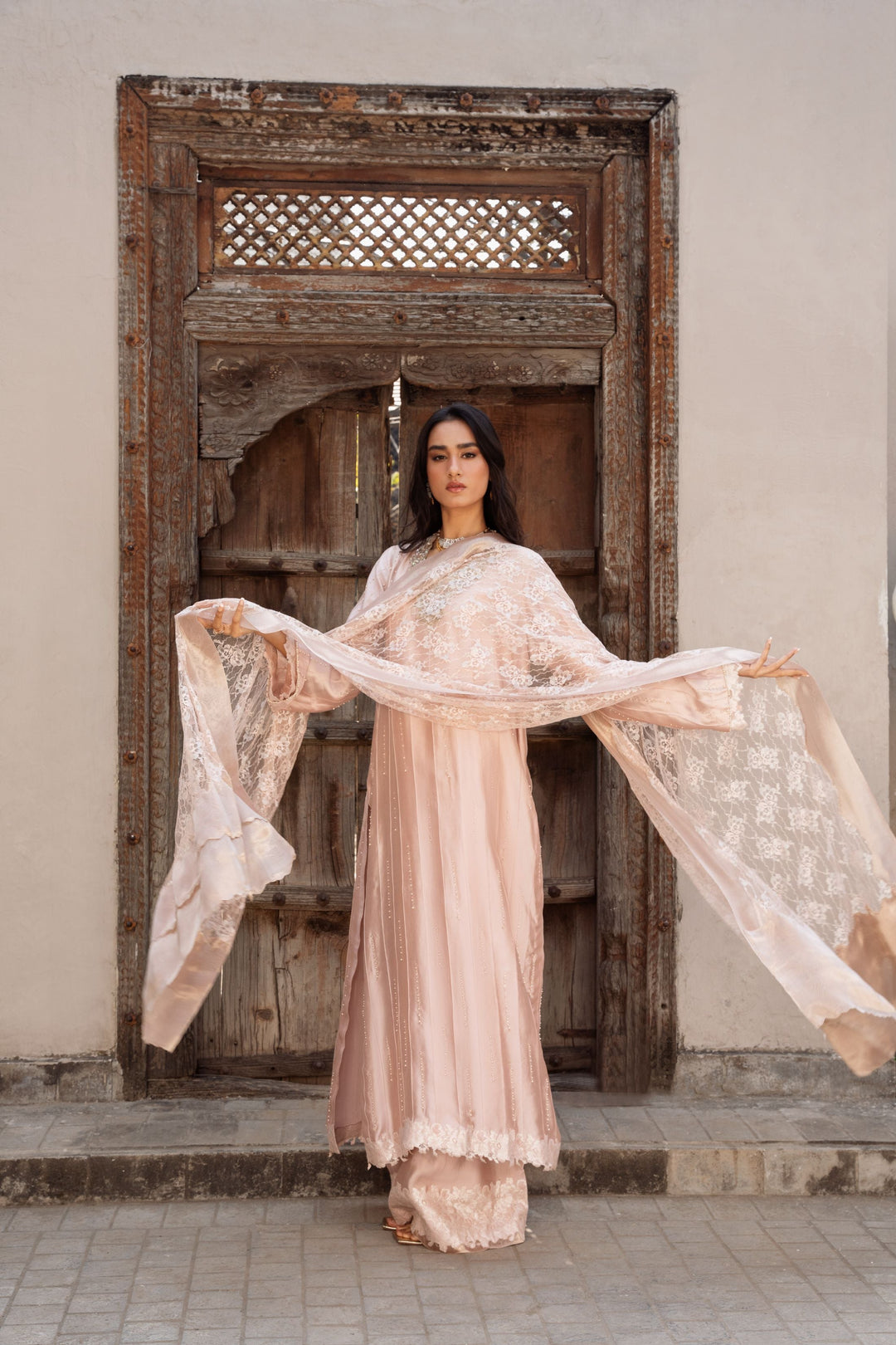 Nilofer Shahid - Mehrina Suit For Women - 3 Piece