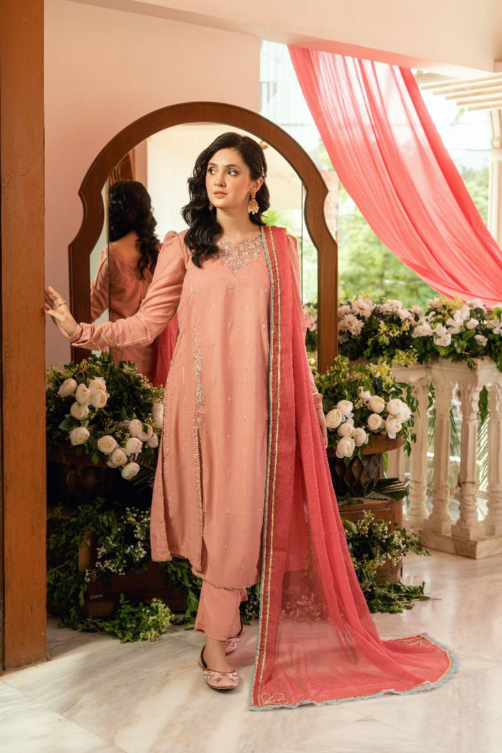 Omal by Komal - Ayla - Pink - 3 Piece