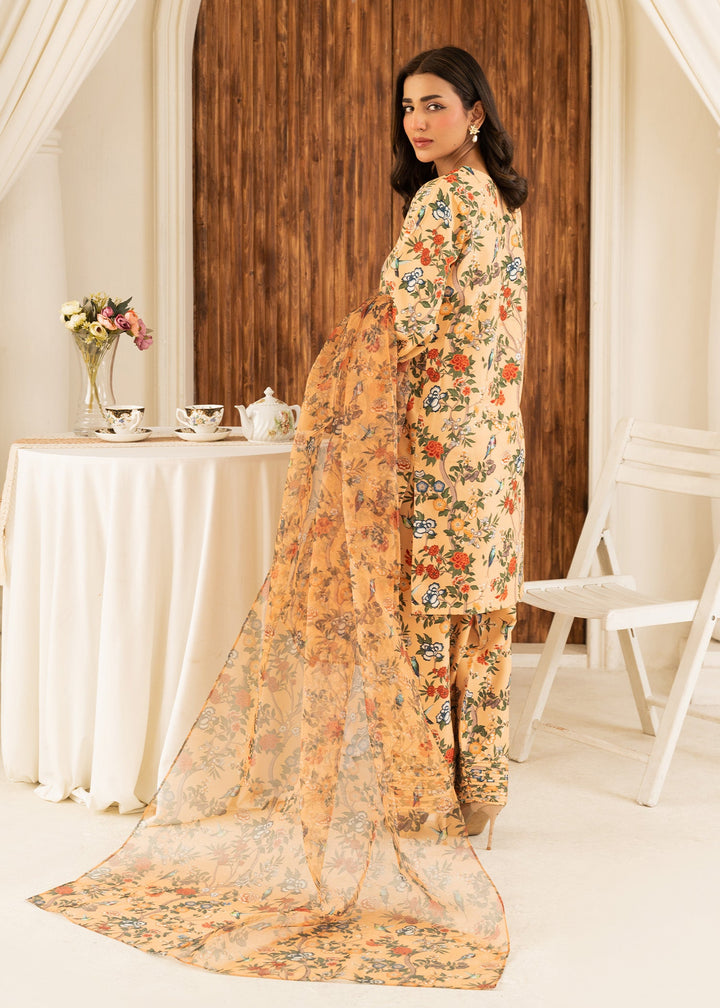 Allure by IH - ELANOR - Multi Color - Lawn Silk & Organza - 3 Piece