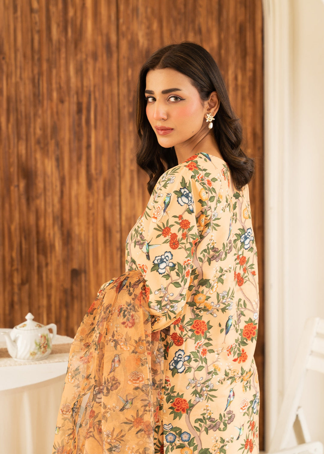 Allure by IH - ELANOR - Multi Color - Lawn Silk & Organza - 3 Piece