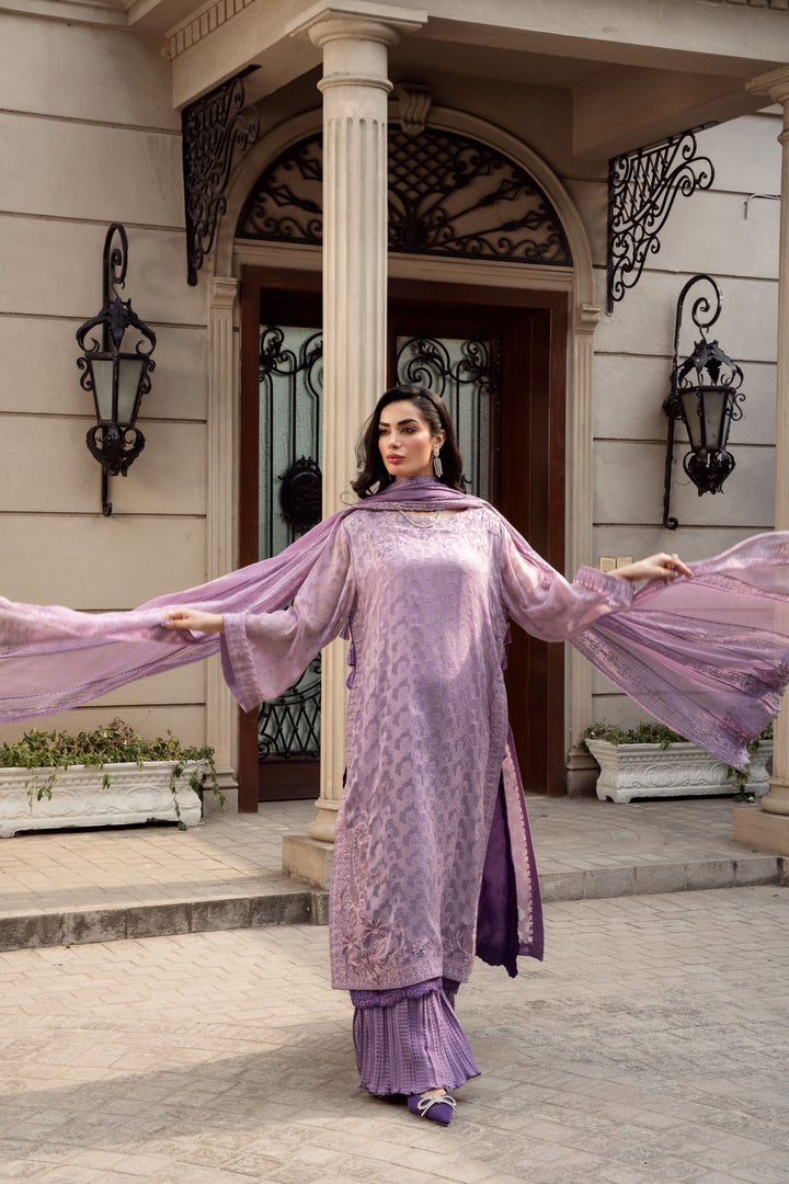 Nilofer Shahid - Mahveen Suit For Women - 3 Piece
