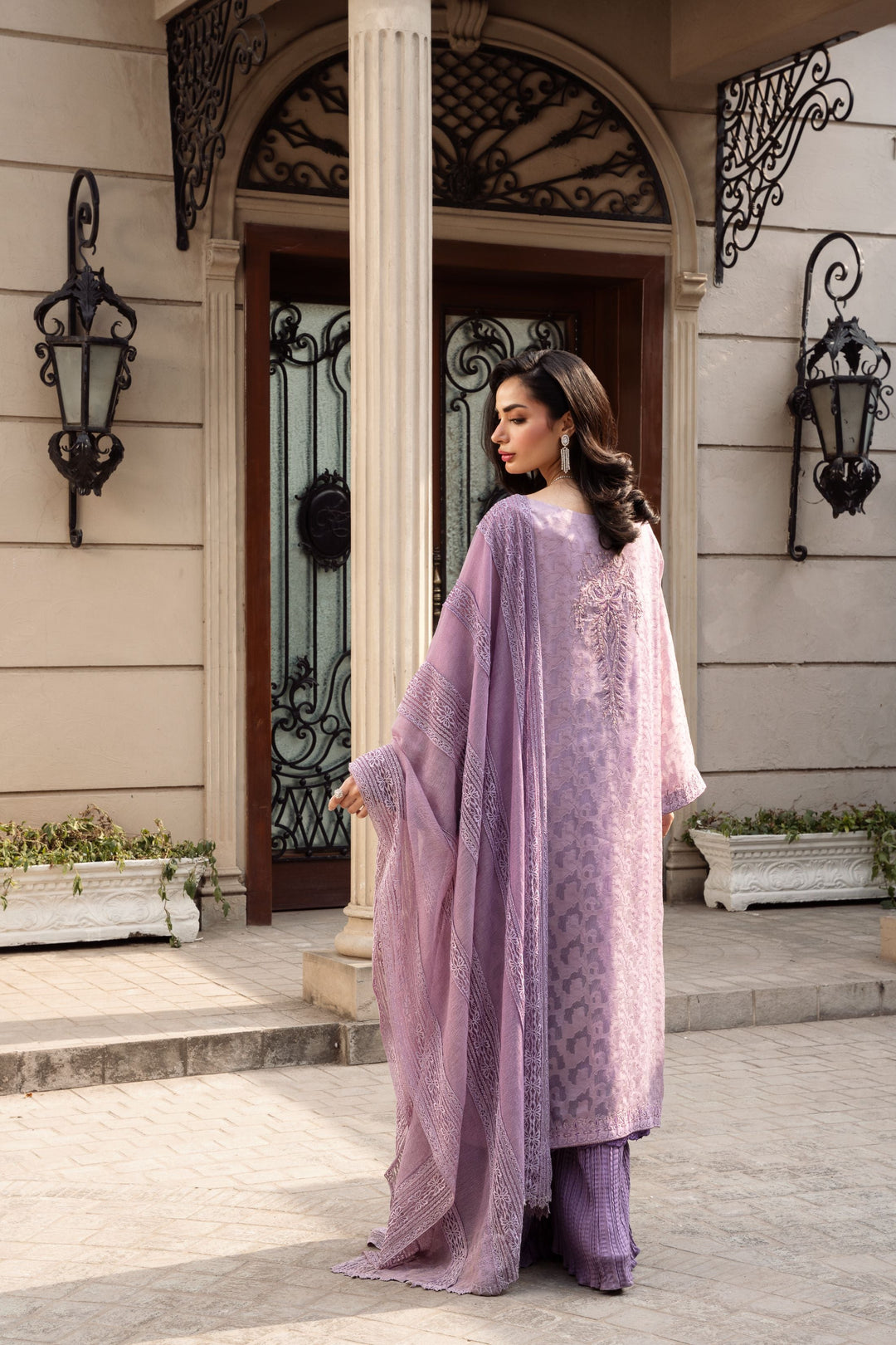 Nilofer Shahid - Mahveen Suit For Women - 3 Piece