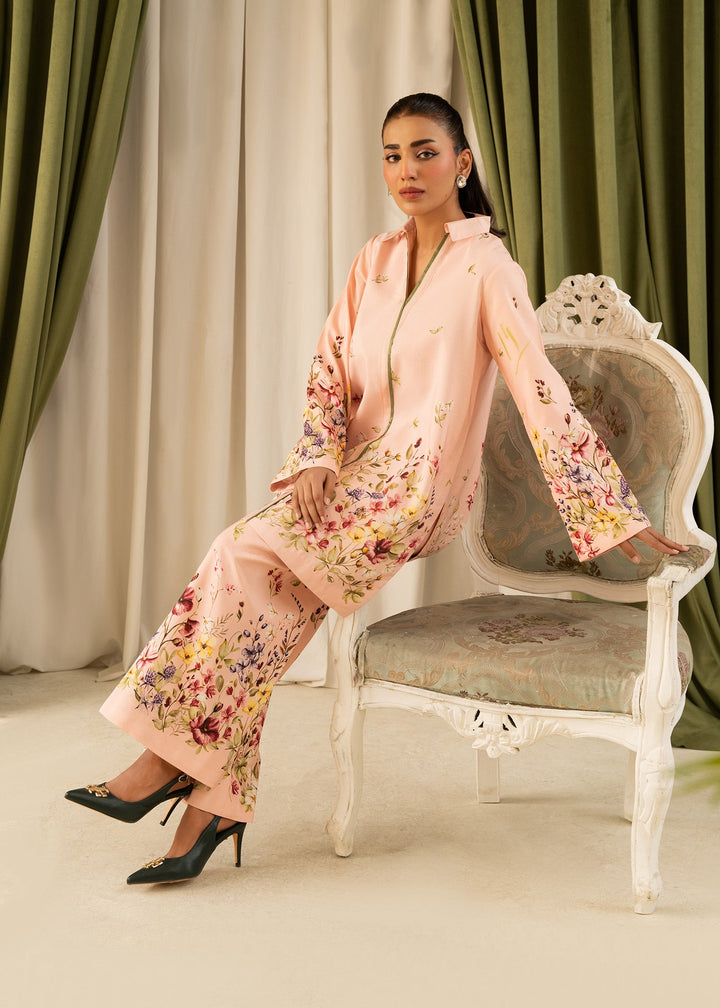 Allure by IH - ADELA - Nude Pink - Lawn Silk - 2 Piece