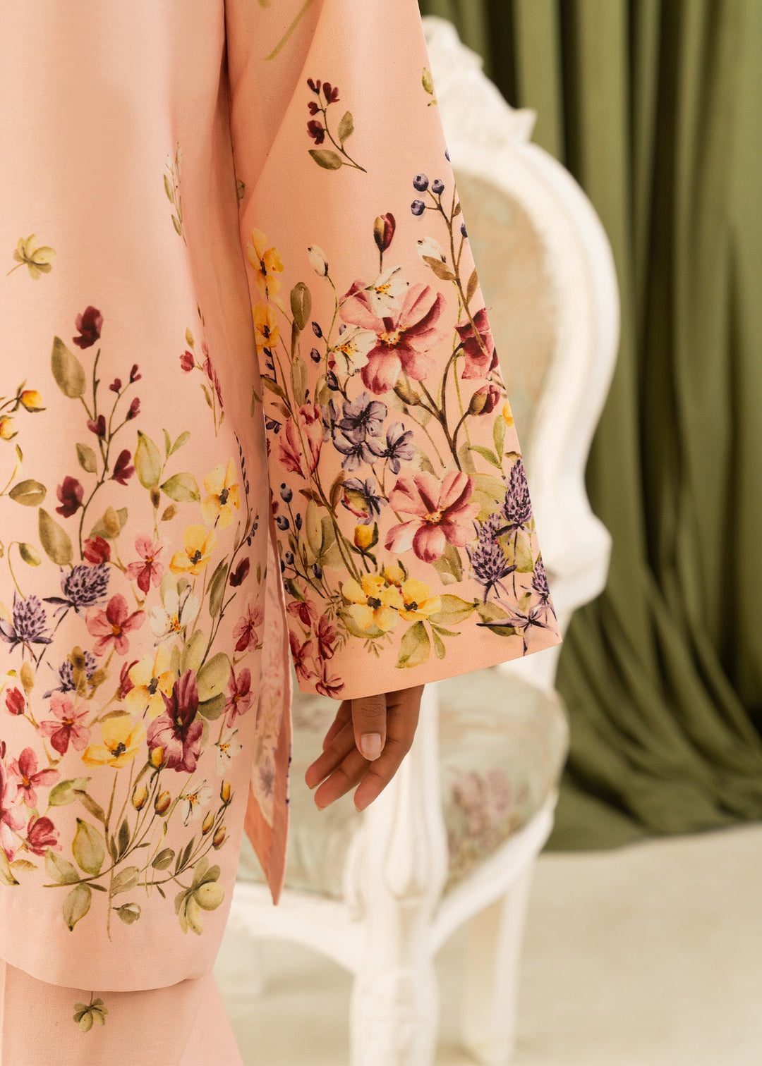 Allure by IH - ADELA - Nude Pink - Lawn Silk - 2 Piece