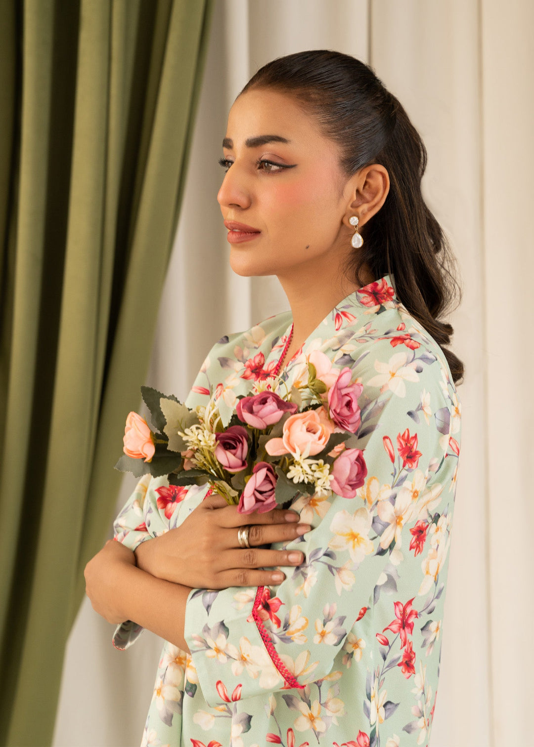 Allure by IH - FLORENCE - Multi Color - Lawn Silk - 2 Piece