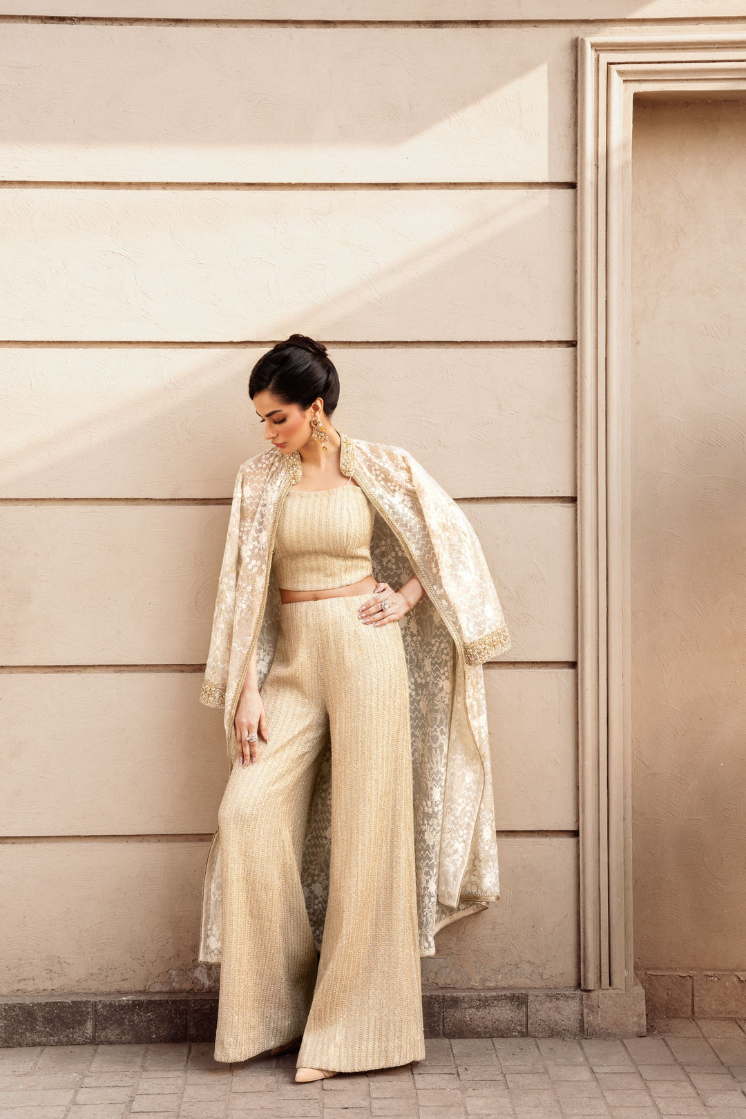 Nilofer Shahid - Mahzarin Suit For Women - 3 Piece