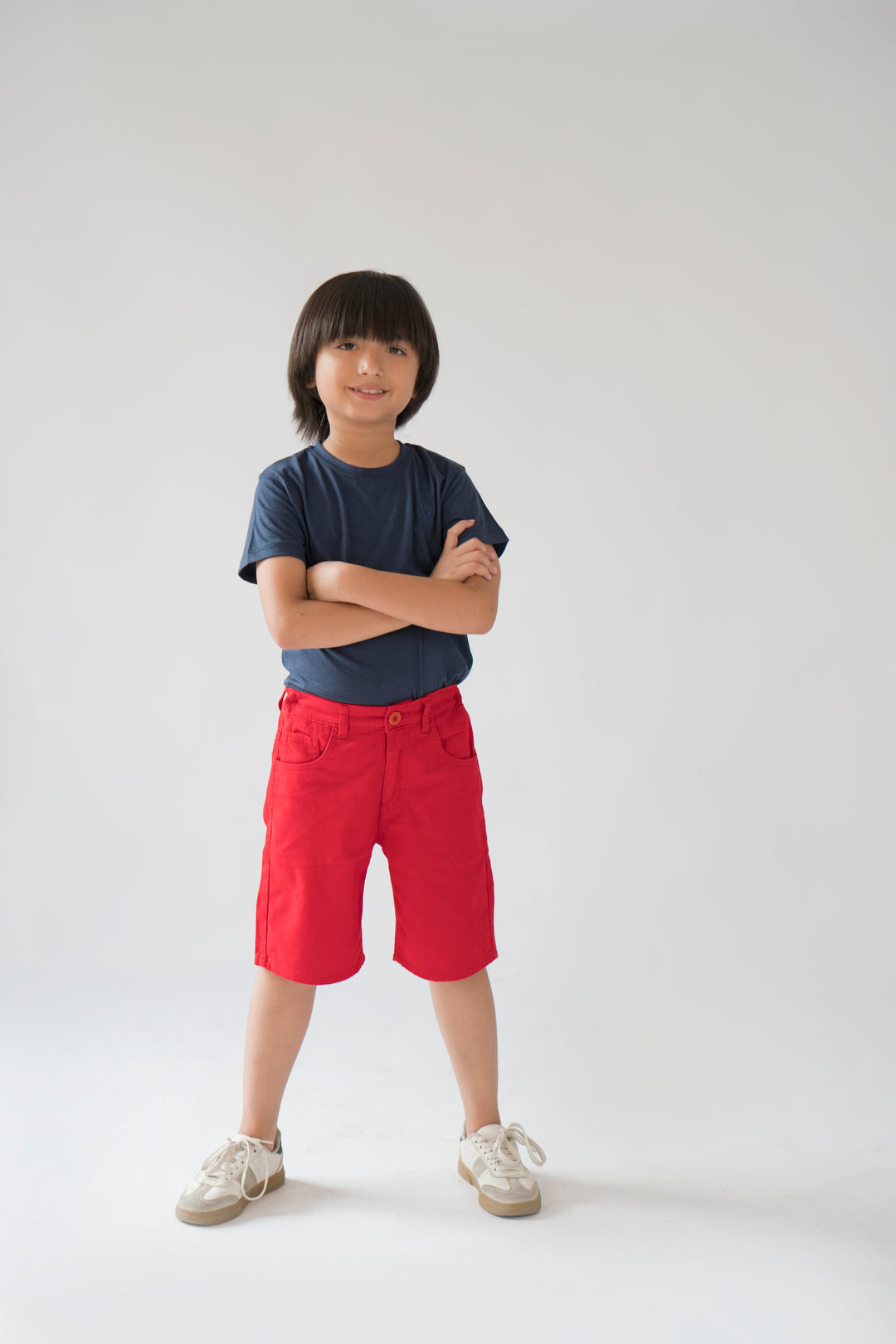 Hummingbirds - Red Chino Shorts - 1 Piece
