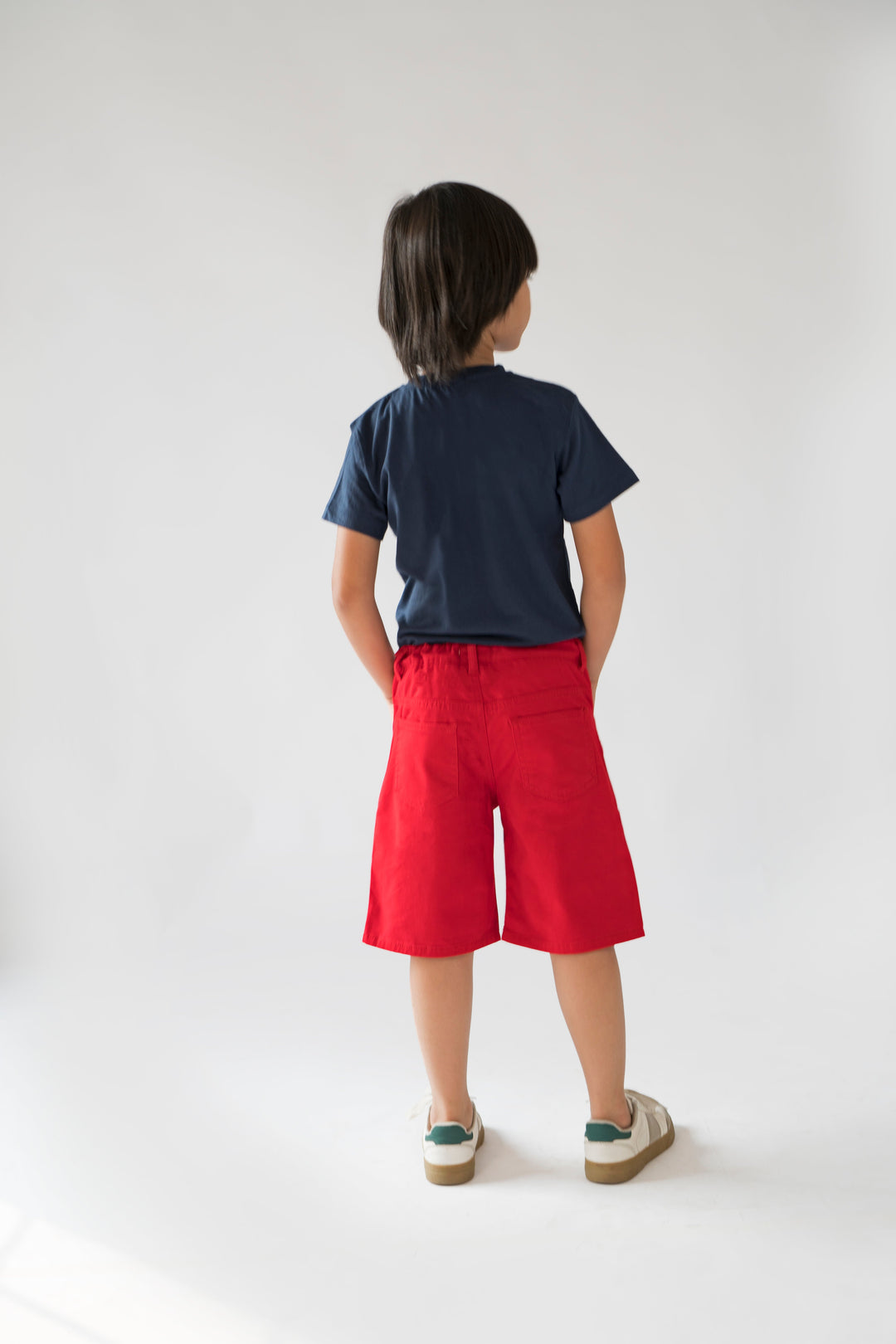 Hummingbirds - Red Chino Shorts - 1 Piece