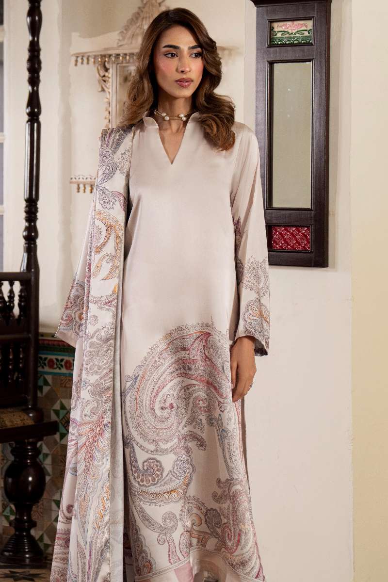 Natasha Kamal - Zeta - Printed Silk - 3 Piece