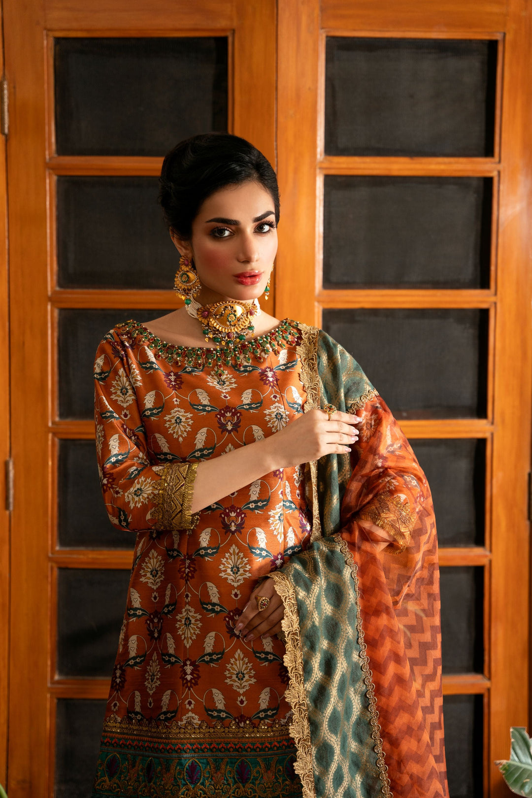 Nilofer Shahid - Mahvilla Suit For Women - 3 Piece