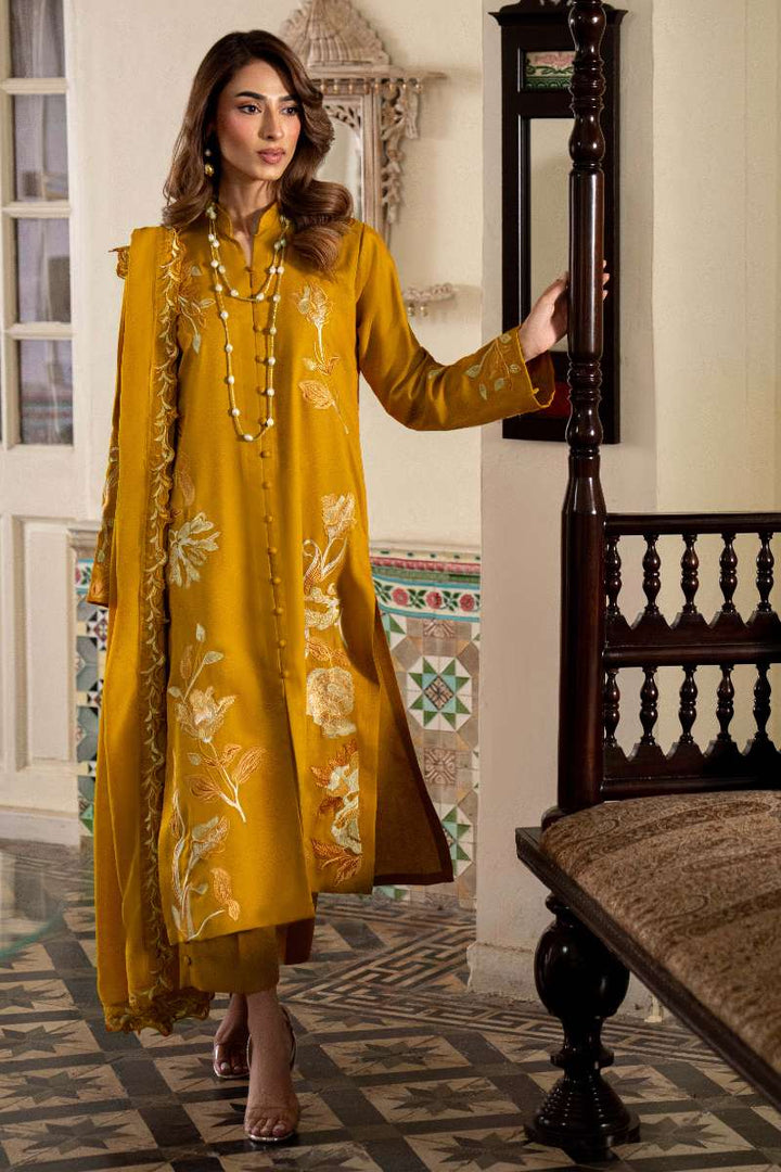 Natasha Kamal - Zaide - Mustard - 3 Piece