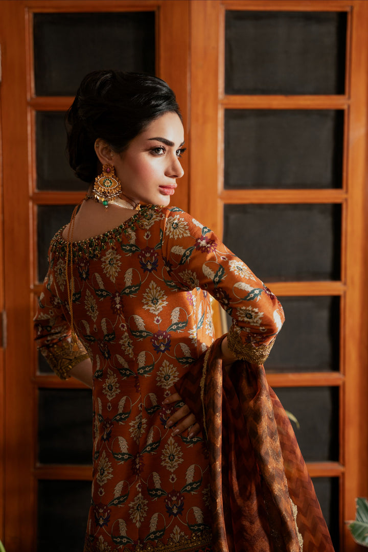 Nilofer Shahid - Mahvilla Suit For Women - 3 Piece