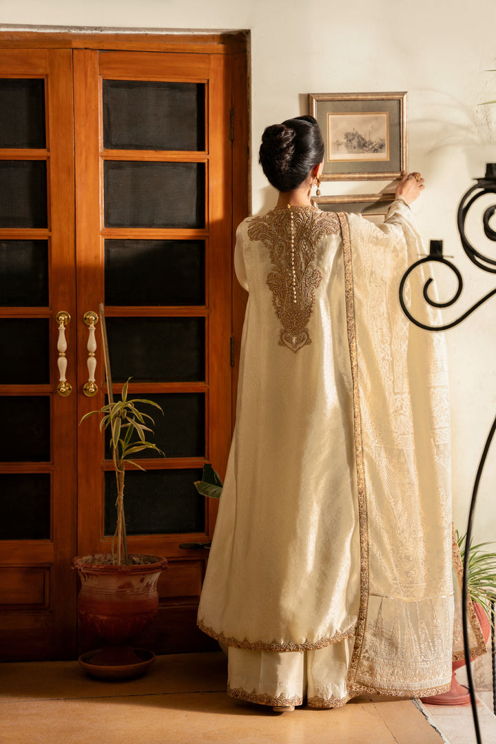 Nilofer Shahid - Nooresta Suit For Women - 3 Piece