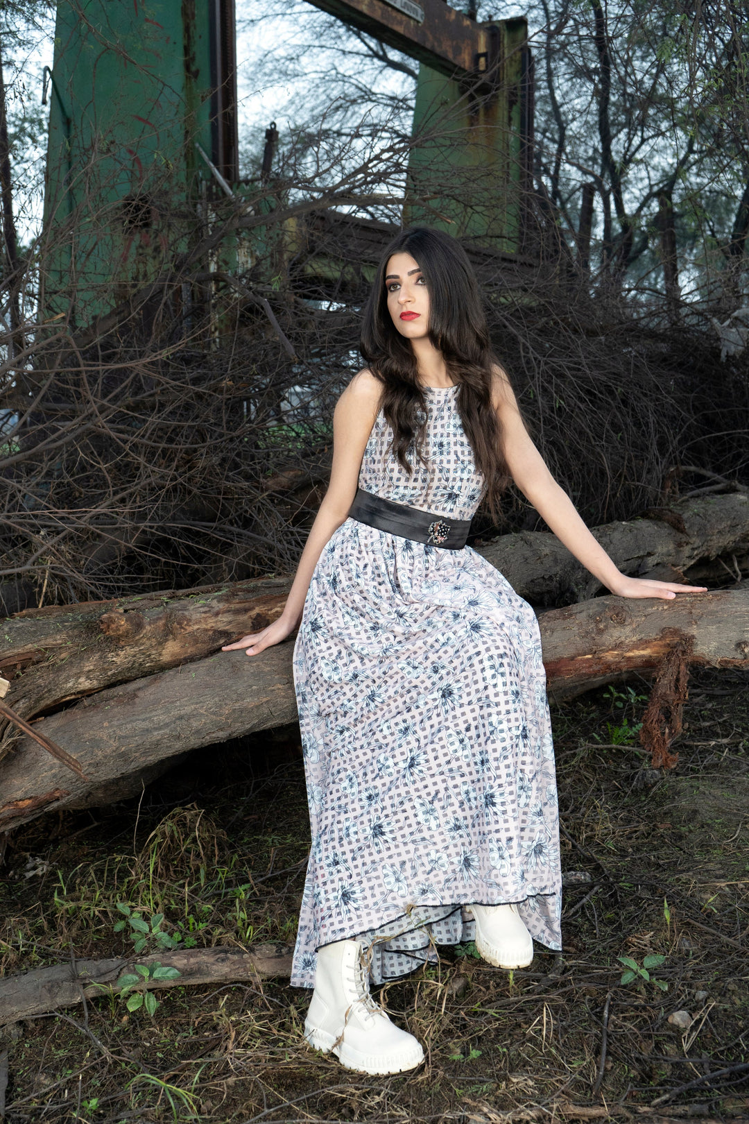 Syah - Net Jumpsuit - Cotton - 1 Piece