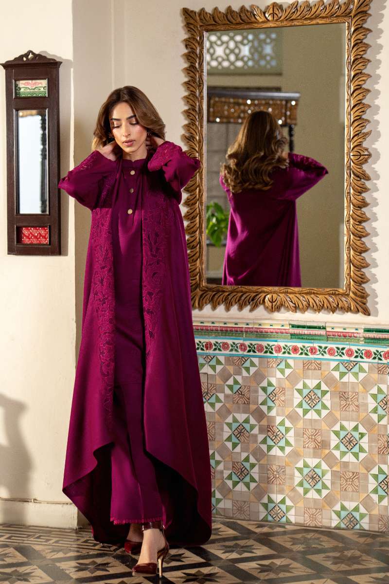 Natasha Kamal - Beau - Plum - 3 Piece