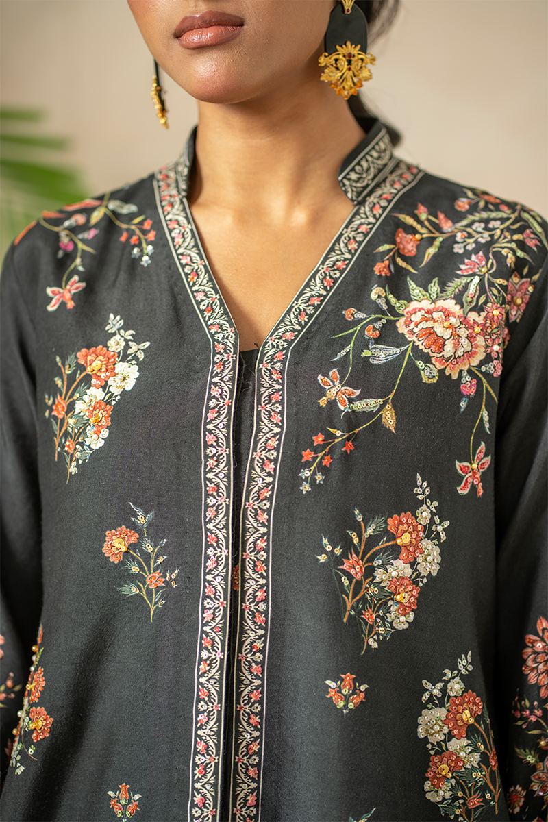 Shamaeel - Moonlit Orchid - Viscose Silk/Cotton Silk