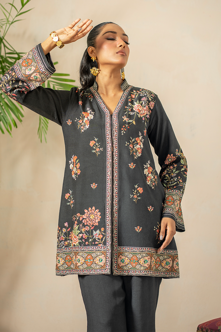 Shamaeel - Moonlit Orchid - Viscose Silk/Cotton Silk